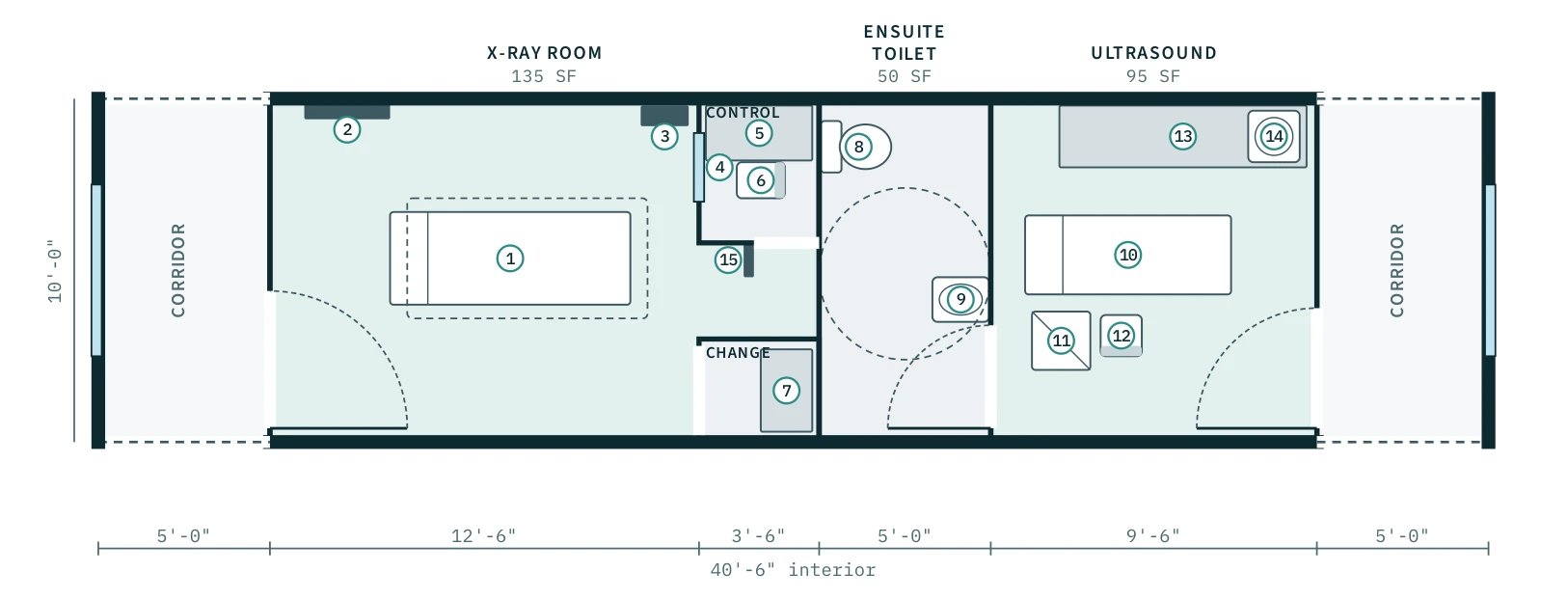 Imaging floor plan, RP-IMG
